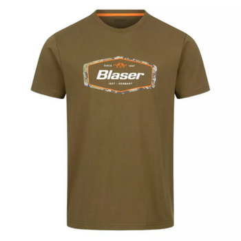 Blaser mens badge T24 T-shirt Mörk Olive